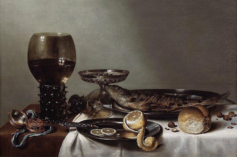 unknow artist Still life with a roemer and watch. china oil painting image